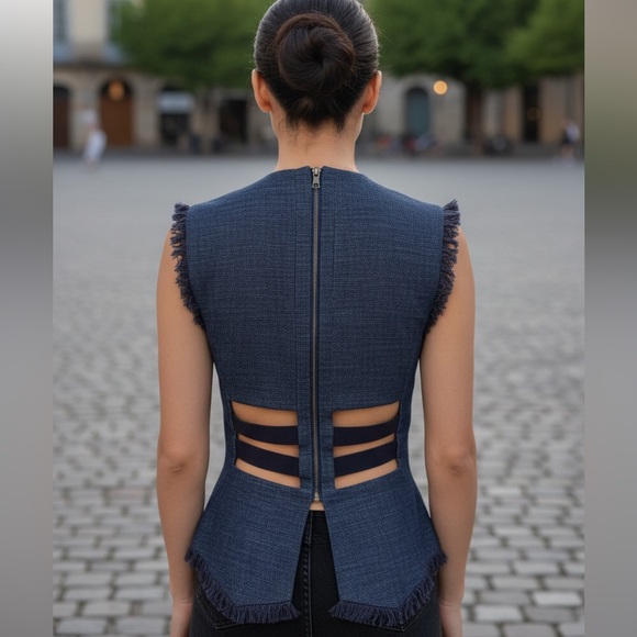 BCBGMaxAzria Munson Top - Picture 2 of 9